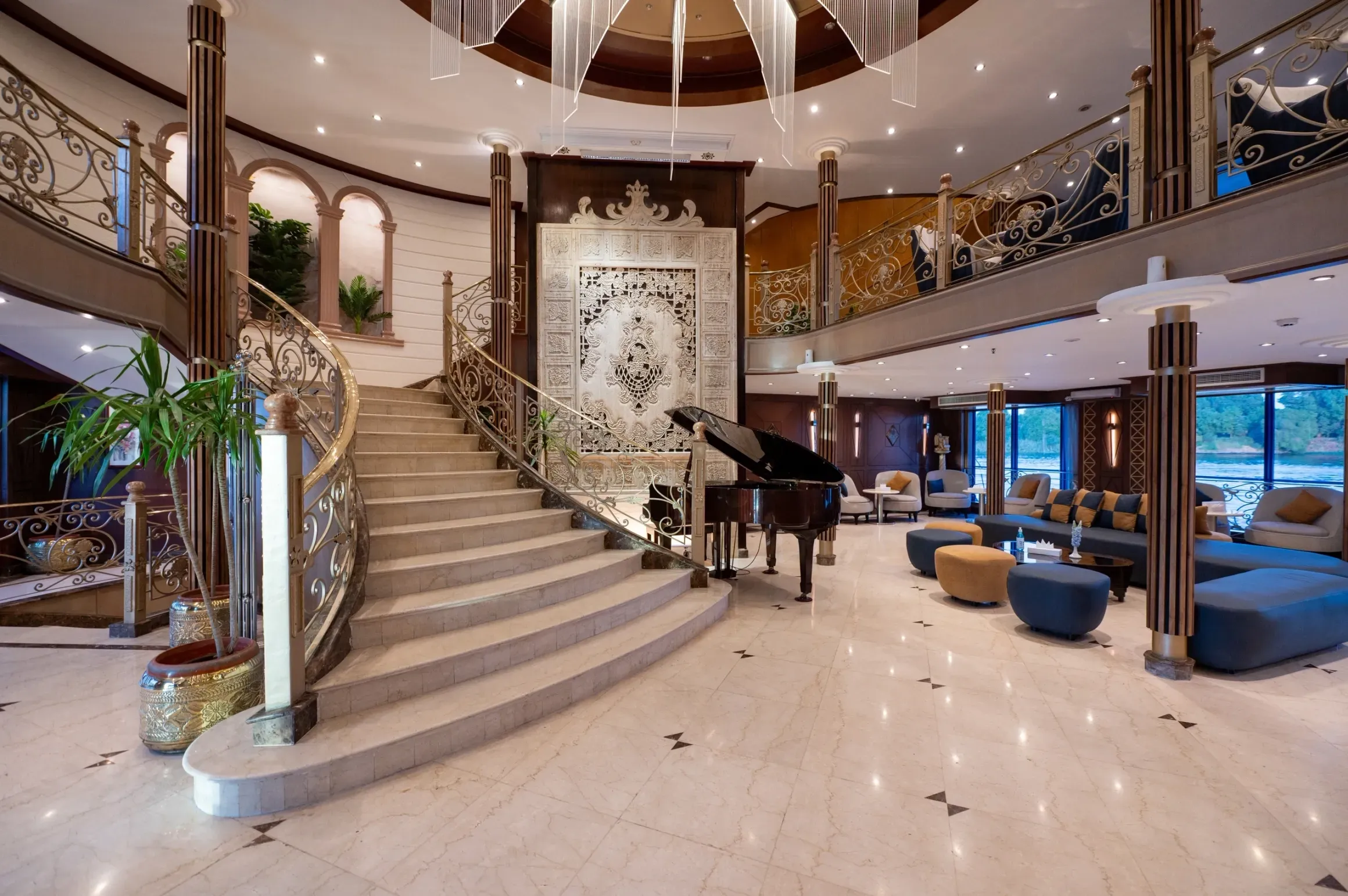 Lobby of the Nile Story Nile Cruise Nile cruise